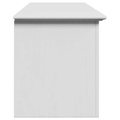 Eteisen penkki BODO valkoinen 114x40x45 cm
