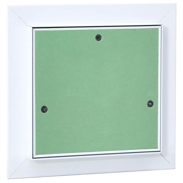 Access Panel Vihreä ja hopea 20 x 20 cm Alumiini ja kipsilevy