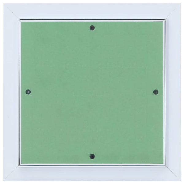Access Panel Vihreä ja hopea 30 x 30 cm Alumiini ja kipsilevy