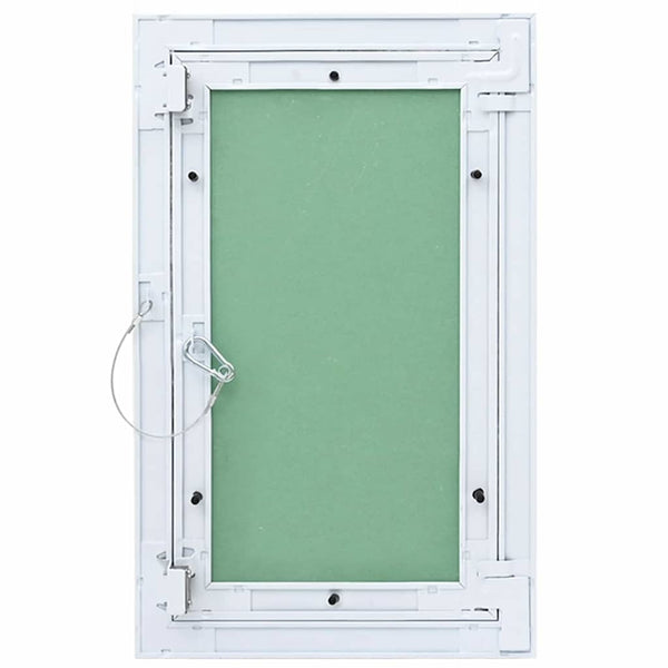 Access Panel Vihreä ja hopea 30 x 45 cm Alumiini ja kipsilevy