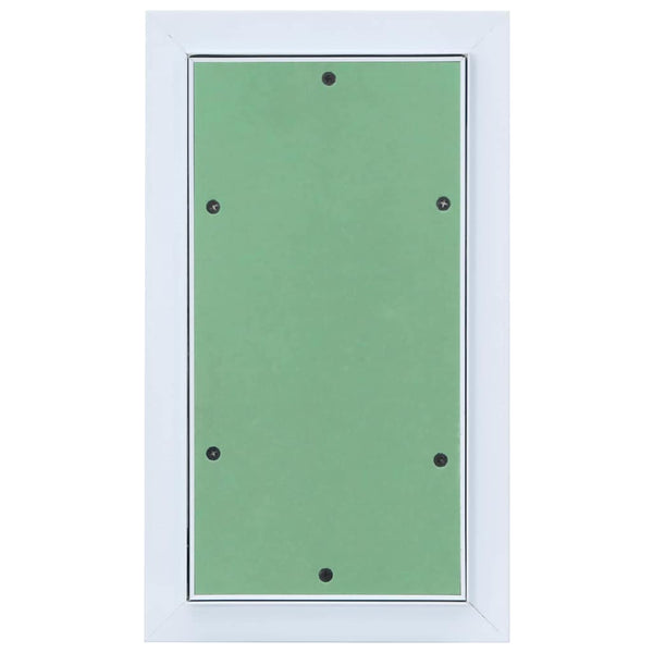 Access Panel Vihreä ja hopea 30 x 55 cm Alumiini ja kipsilevy