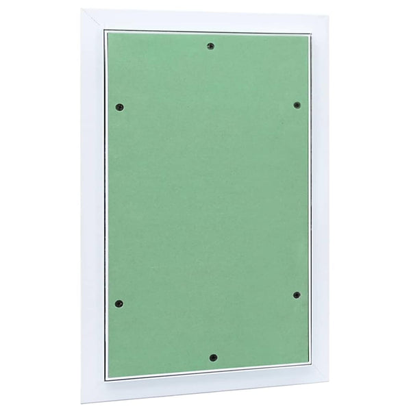 Access Panel Vihreä ja hopea 35 x 45 cm Alumiini ja kipsilevy