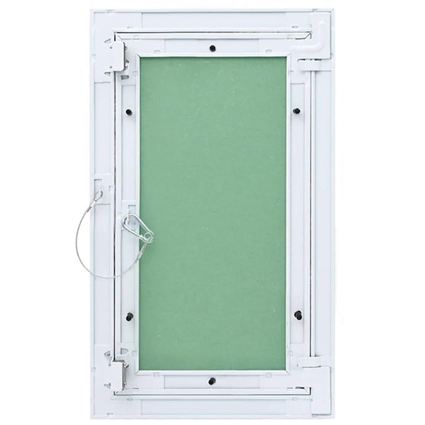 Access Panel Vihreä ja hopea 35 x 55 cm Alumiini ja kipsilevy
