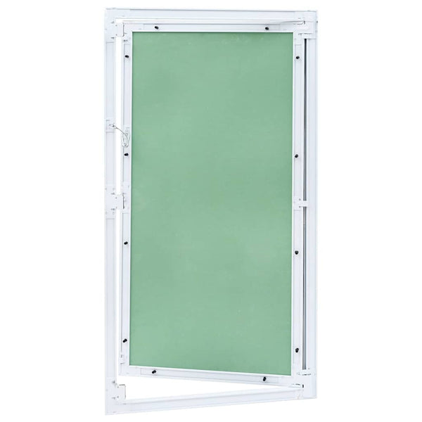 Access Panel Vihreä ja hopea 45 x 85 cm Alumiini ja kipsilevy