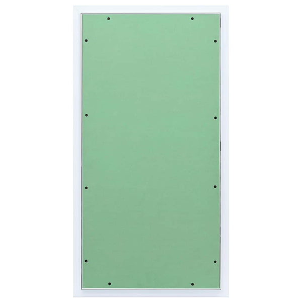 Access Panel Vihreä ja hopea 45 x 85 cm Alumiini ja kipsilevy