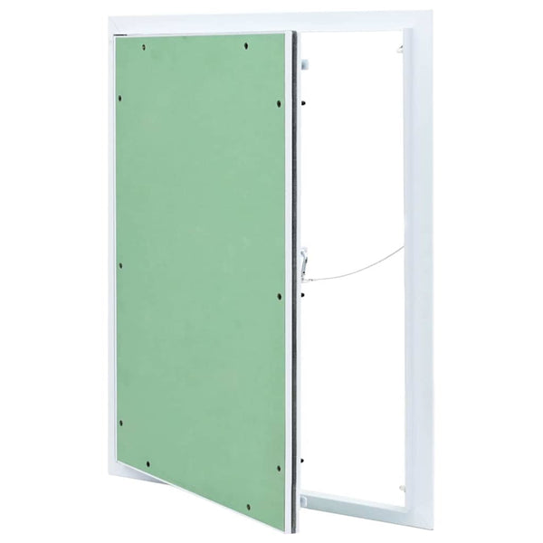 Access Panel Vihreä ja hopea 55 x 65 cm Alumiini ja kipsilevy