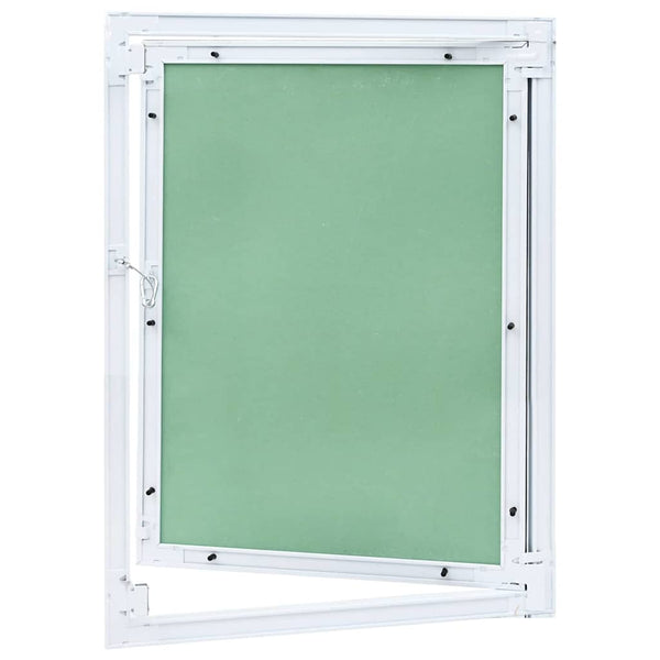 Access Panel Vihreä ja hopea 55 x 65 cm Alumiini ja kipsilevy