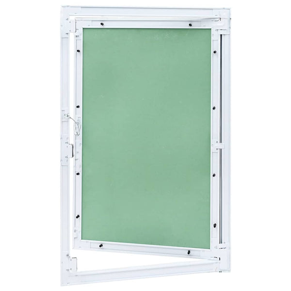 Access Panel Vihreä ja hopea 55 x 75 cm Alumiini ja kipsilevy