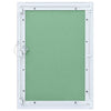 Access Panel Vihreä ja hopea 55 x 75 cm Alumiini ja kipsilevy