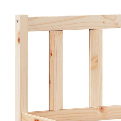 Sängynrunko erikoispitkä ilman patjaa Tomas 140x220cm (mänty)