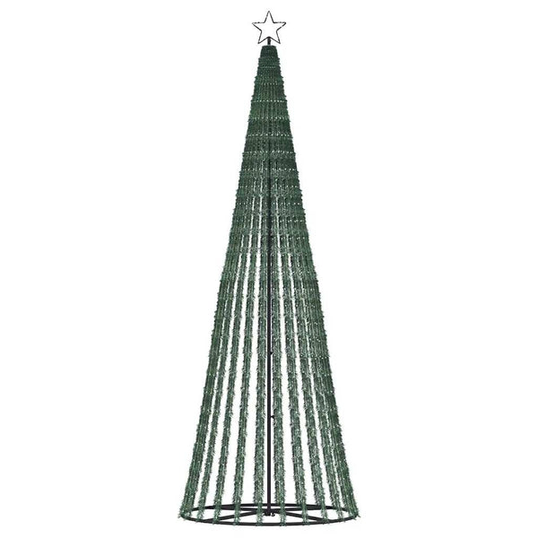 LED joulukuusi 475 LEDiä Värikäs 247 cm