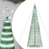 Kylmävalkoinen led joulukuusi Bisica 403cm (1028 ledit)