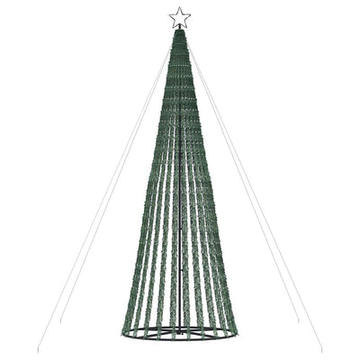 Kylmävalkoinen led joulukuusi Bisica 403cm (1028 ledit)