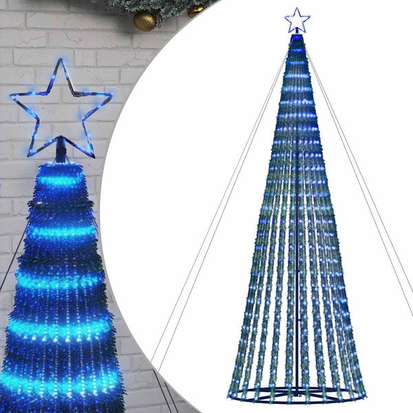 LED joulukuusi 1028 LEDiä Sininen 403 cm