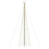 Lämpimän valk. led joulukuusi piikeillä Mantilla 500cm (1534 led-valoa)