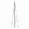LED-joulukuusi piikeillä 1534 LEDiä Värikäs 500 cm