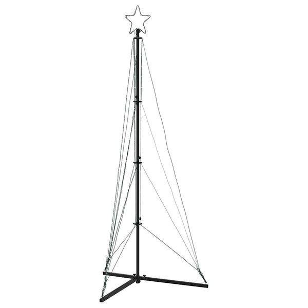 Värikäs joulukuusen led-valot Vichentia 180cm (363 led-valoa)