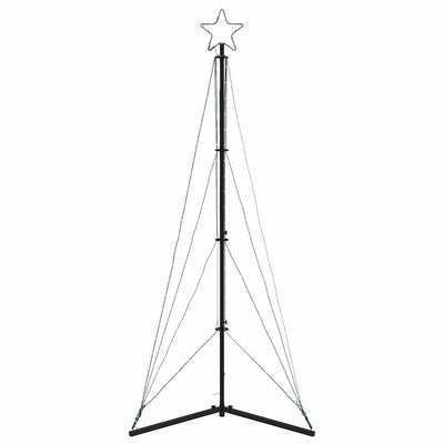 Joulukuusen LED-valot 363 LED-valoa värikäs 180 cm
