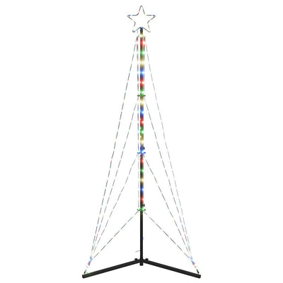 Joulukuusen LED-valot 363 LED-valoa värikäs 180 cm