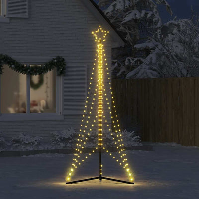 Lämmin valkoinen led joulukuusi Vichentia 240cm (483 lediä)