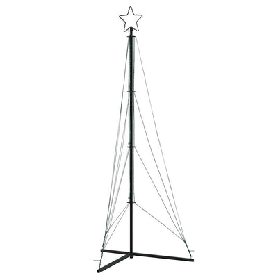 Lämmin valkoinen led joulukuusi Vichentia 240cm (483 lediä)