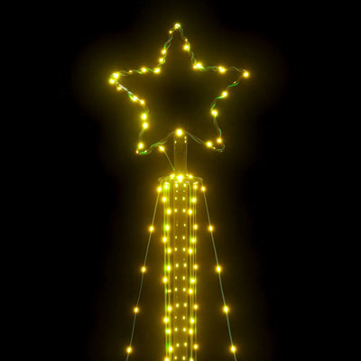 Lämmin valkoinen led joulukuusi Vichentia 240cm (483 lediä)