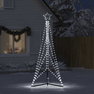 Kylmävalkoinen led joulukuusi Vichentia 240cm (483 ledit)