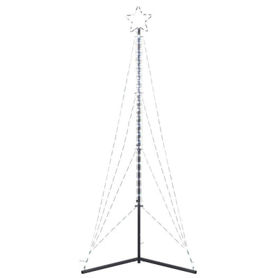Kylmävalkoinen led joulukuusi Vichentia 240cm (483 ledit)