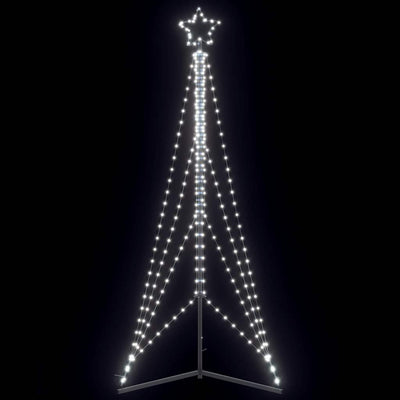 Kylmävalkoinen led joulukuusi Vichentia 240cm (483 ledit)