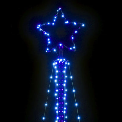 Sininen led joulukuusi Vichentia 240cm (483 lediä)