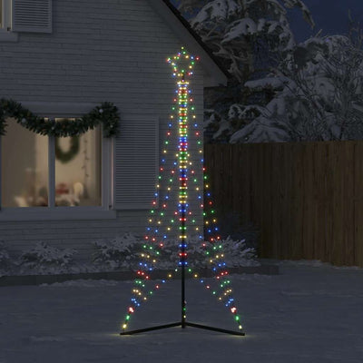 Värikäs led joulukuusi Vichentia 240cm (483 lediä)