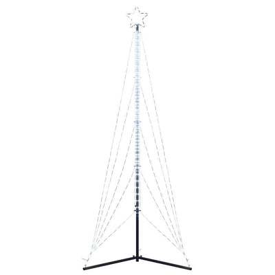 joulukuusenvalo 525 kylmän valkoista LED-valoa 300 cm