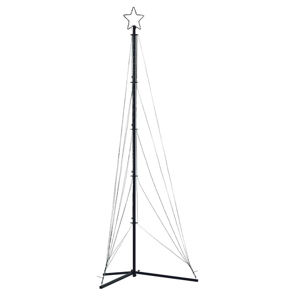 Sinistä joulukuusenvalo Vichentia 300cm (525 led-valoa)