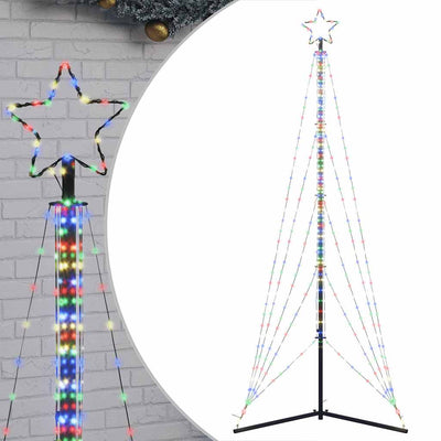 Joulukuusen LED-valot 525 LED-valoa värikäs 300 cm
