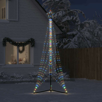 Joulukuusen LED-valot 525 LED-valoa värikäs 300 cm