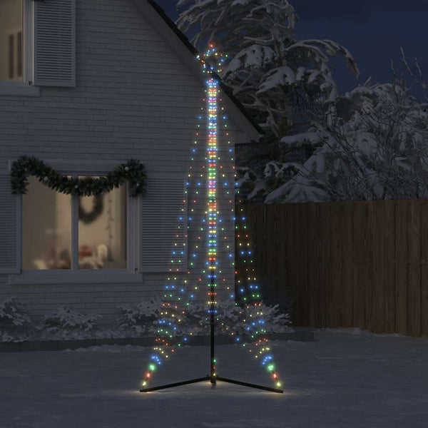 Värikäs joulukuusen led-valot Vichentia 300cm (525 led-valoa)