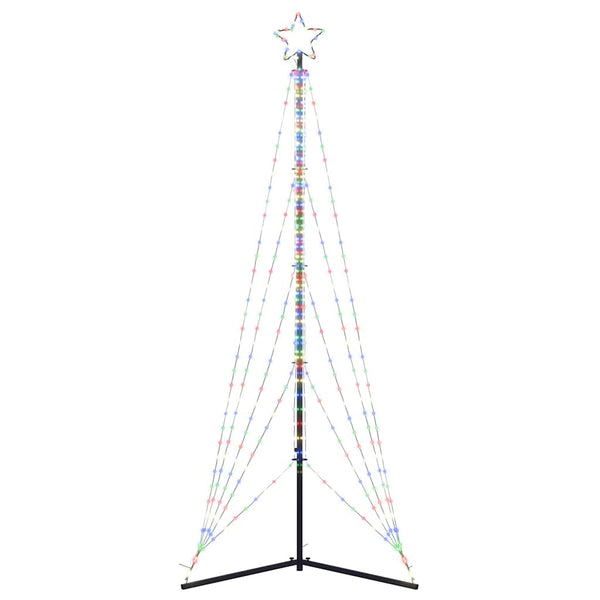 Värikäs joulukuusen led-valot Vichentia 300cm (525 led-valoa)