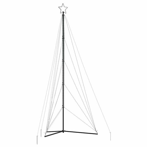 Sininen joulukuusen led-valot Vichentia 400cm (615 led-valoa)