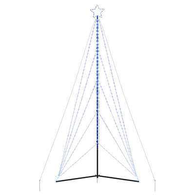 Joulukuusen LED-valot 615 LED-valoa sininen 400 cm