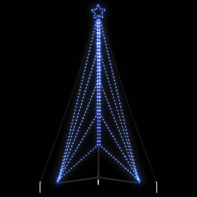 Joulukuusen LED-valot 615 LED-valoa sininen 400 cm