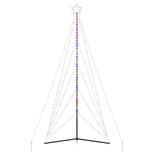 Värikäs joulukuusen led-valot Vichentia 400cm (615 led-valoa)