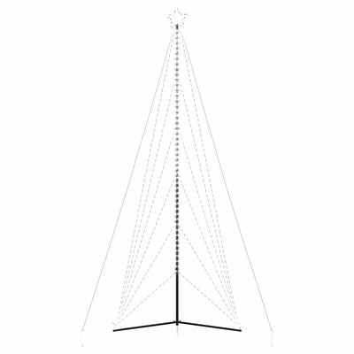 joulukuusenvalo 861 LEDiä Kylmävalkoinen 480 cm
