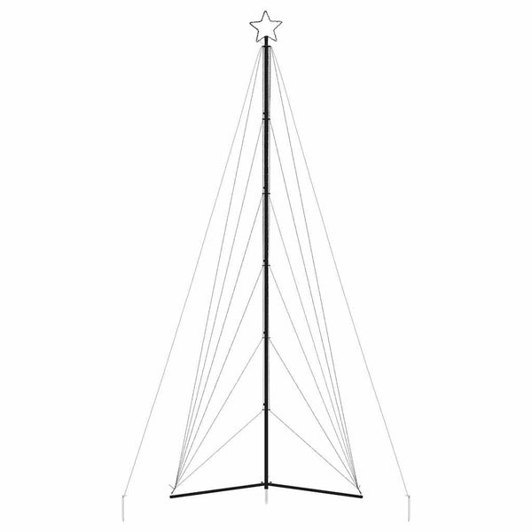 Sinistä joulukuusenvalo Vichentia 480cm (861 led-valoa)