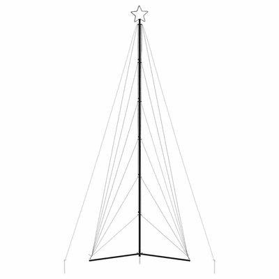 Joulukuusen LED-valot 861 LED-valoa värikäs 480 cm