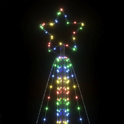 Joulukuusen LED-valot 861 LED-valoa värikäs 480 cm