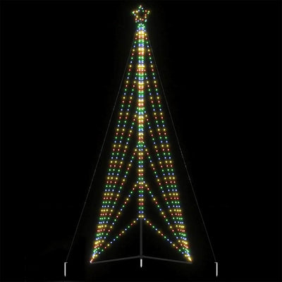 Joulukuusen LED-valot 861 LED-valoa värikäs 480 cm