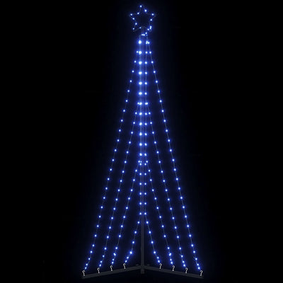 joulukuusenvalo 339 sinistä LED-valoa 180 cm