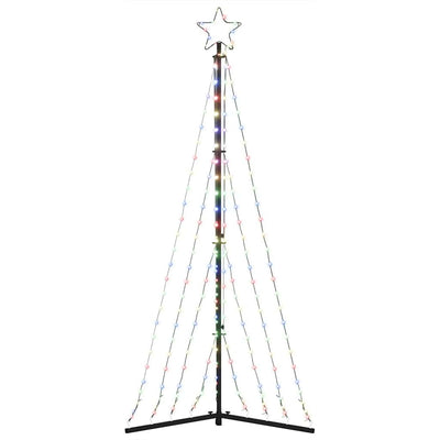 Joulukuusen LED-valot 339 LED-valoa värikäs 180 cm