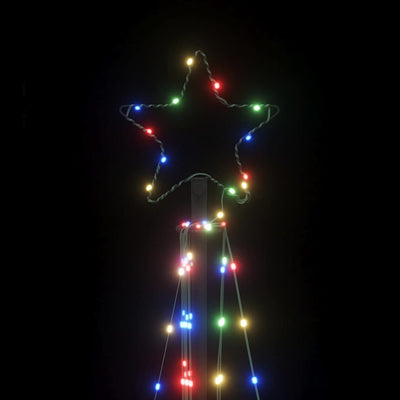 Joulukuusen LED-valot 339 LED-valoa värikäs 180 cm