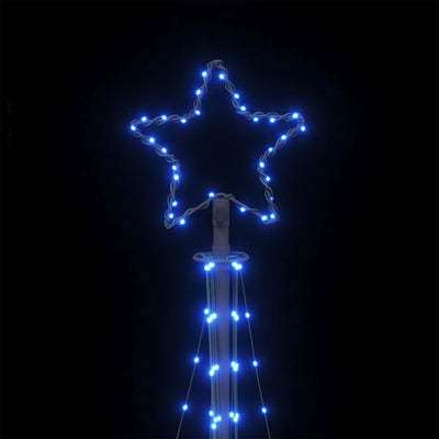 joulukuusenvalo 447 LED-valoa sininen 250 cm